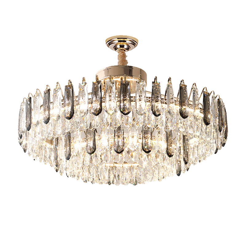 Bedroom Lighting Decor Ideas - Modern Designer Crystal Ceiling Lights LED
