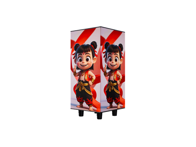 Restaurant Lighting Decoration - Signgic 4-Sided Mini Column LED Light