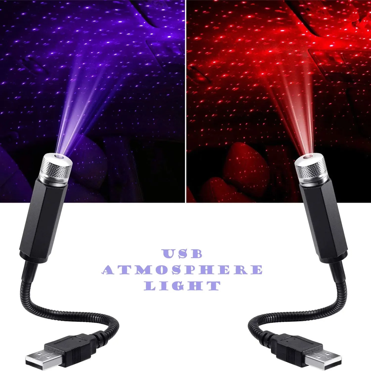 Lighting Decoration - 1pcs Mini LED Car Roof Star