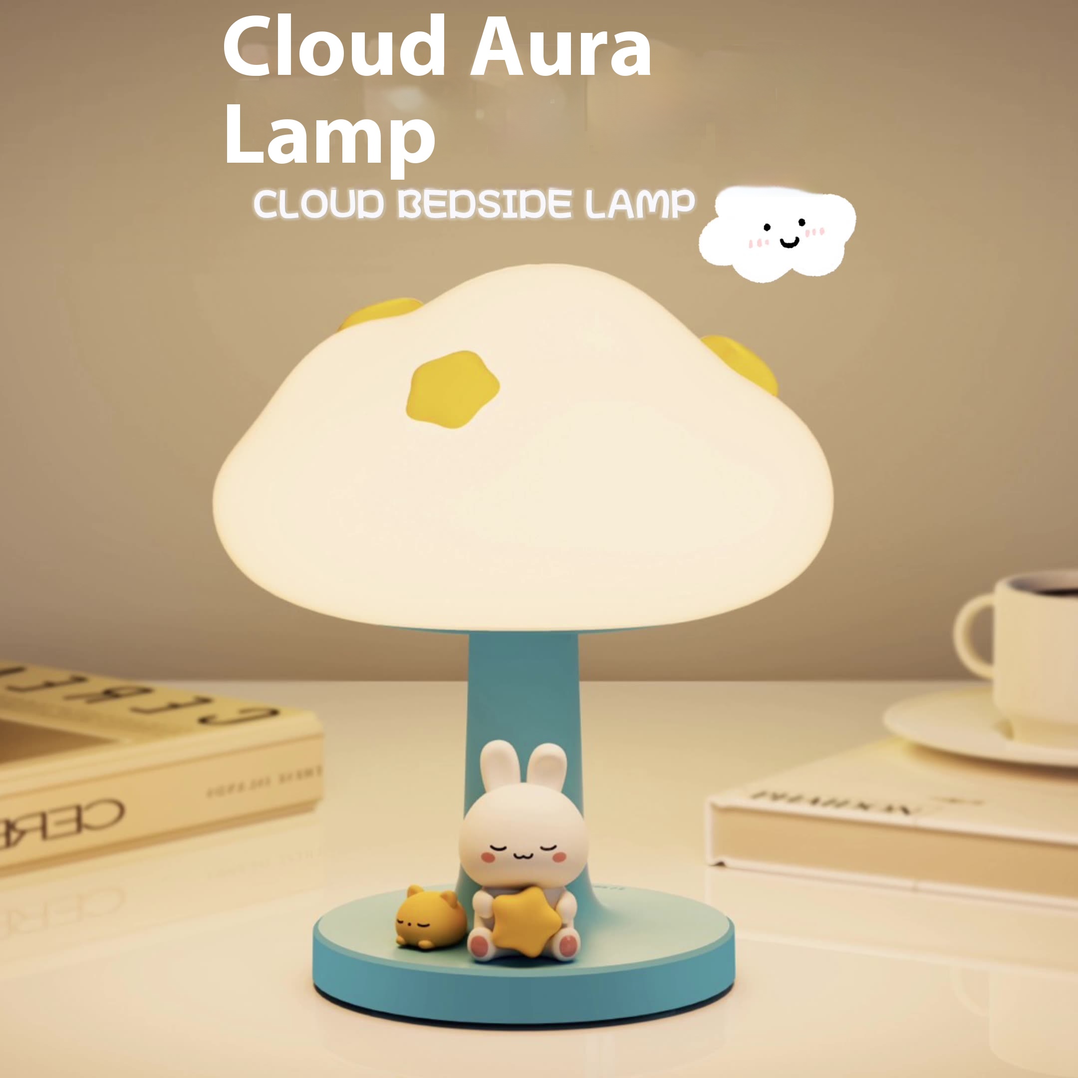 Bedroom Lighting Decor Ideas - Cute Cloud Night Light, Dimmable Baby