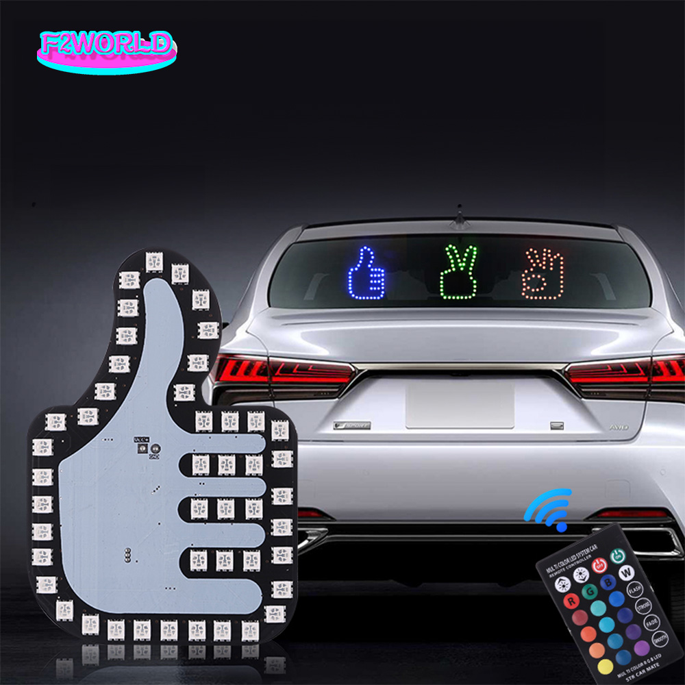 Ok Lighting Decor - Car Illuminated Gesture LED Light Thumb