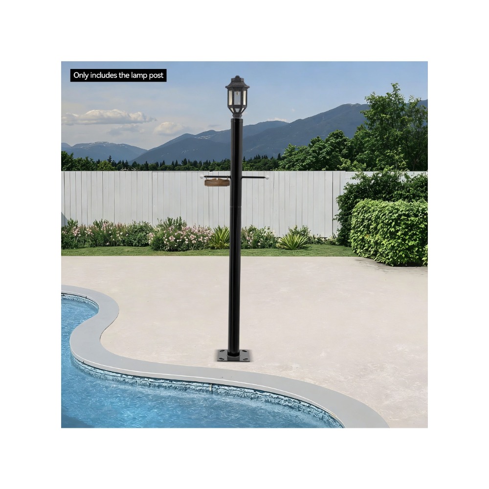 Lighting Decor Outdoor - 2.5m Split Street Light Pole -