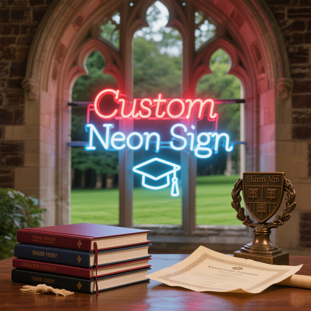 Bedroom Lighting Decor Ideas - Custom Neon Sign Personalize with Your