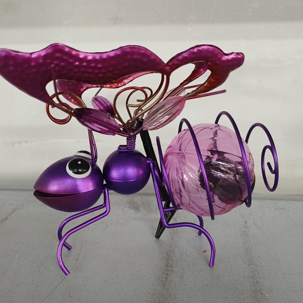 Lighting Bug Decor - Solar Hanging Bug Light Flying Insect