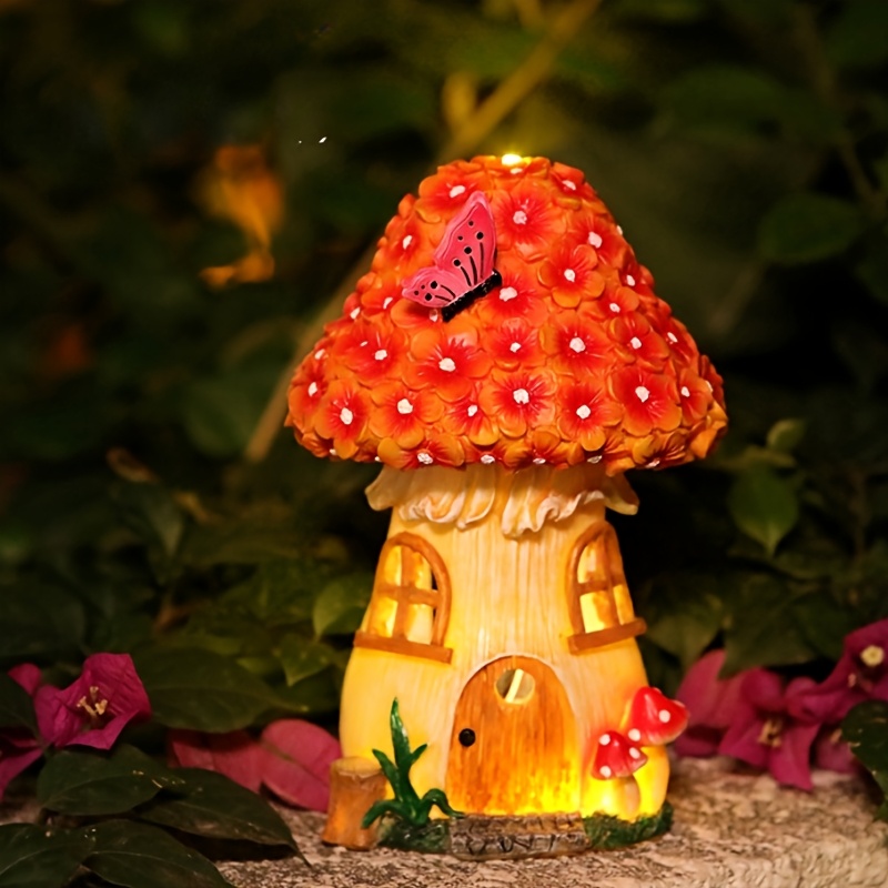 Lighting Decor For House - Outdoor Garden Solar Statues Lights, Solar-powered