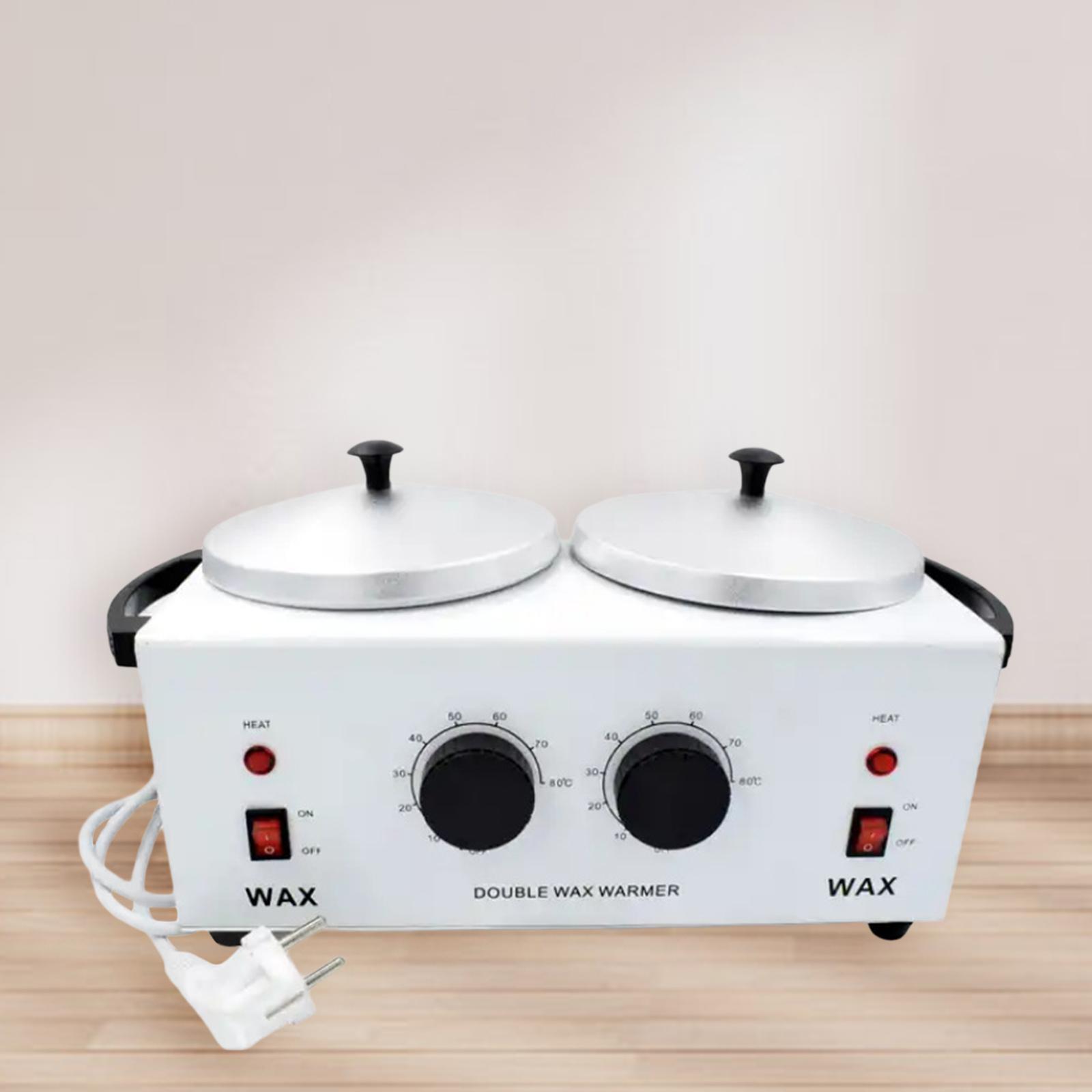 Wax Melter Electric - Double Pot Wax Warmer Portable Melter