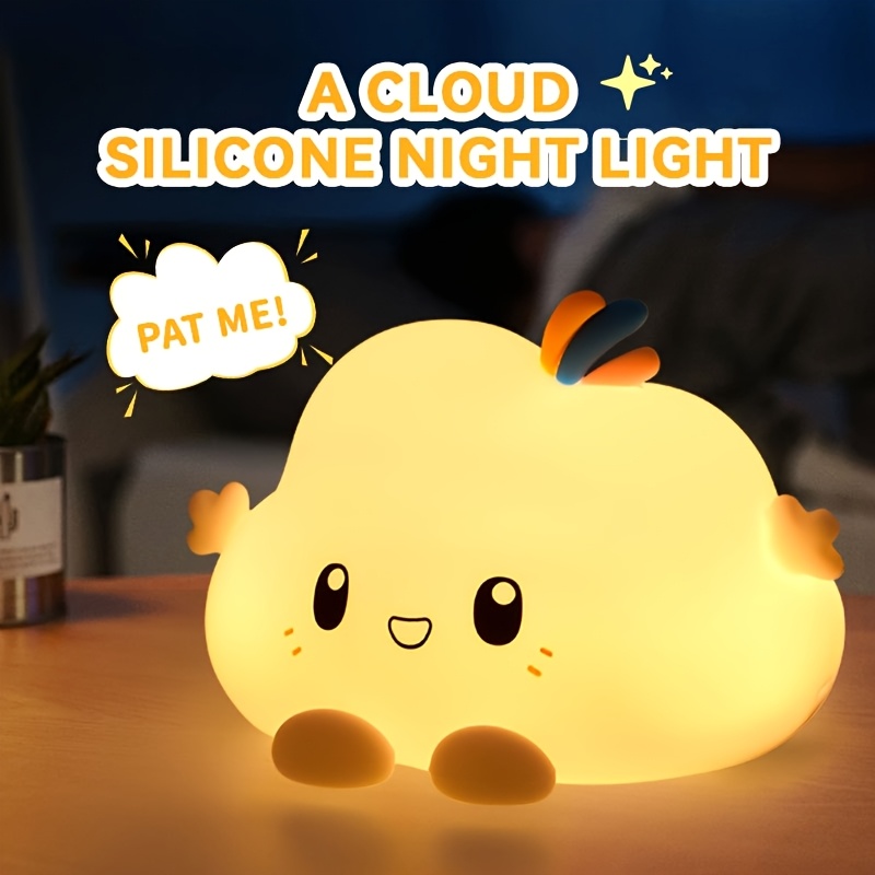Lighting Decoration - Cloud Night Light,Touch-Control Dimming, Charging &