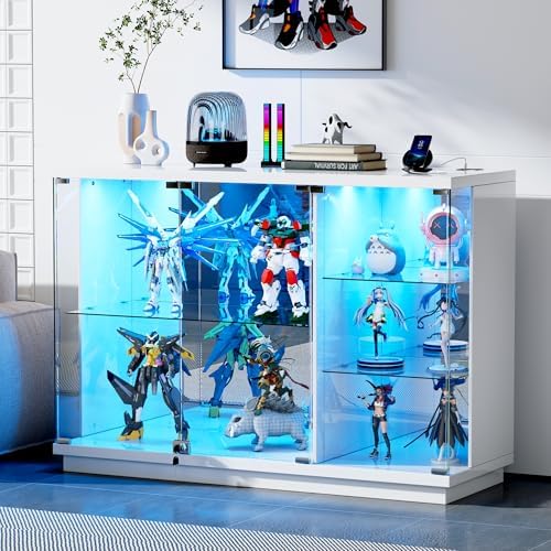 Lighting & Home Decor Studio - Glass Display Cabinet with Lock &