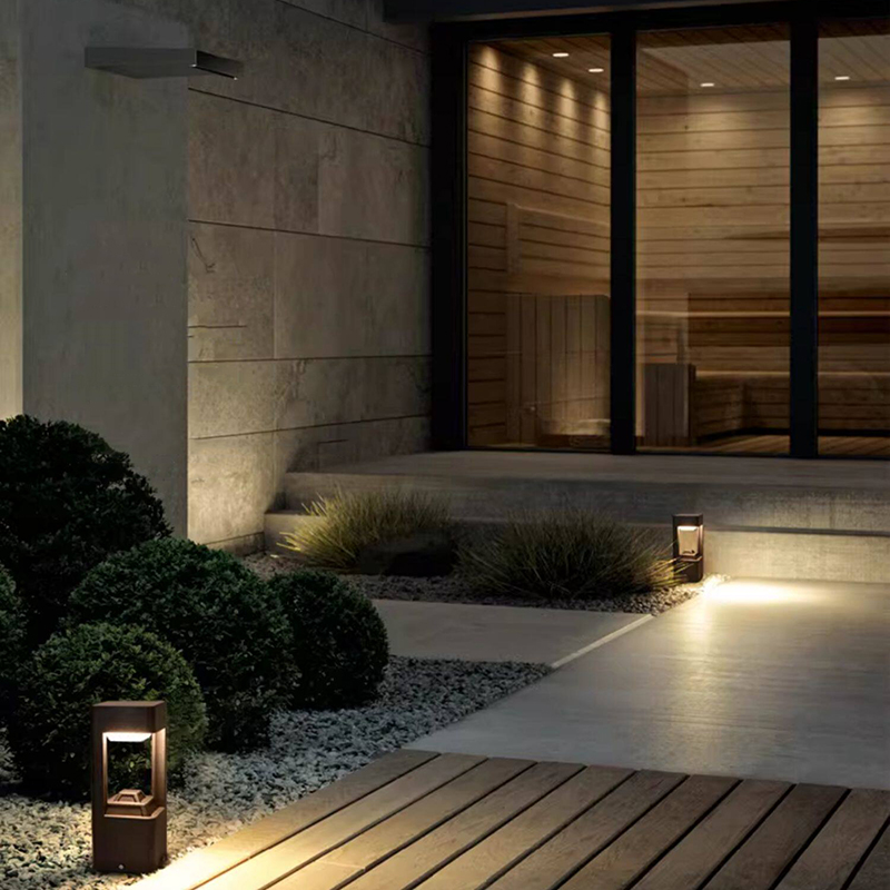 Luminous floor lamp courtyard  - đánh giá và giá Lighting Decor Outdoor