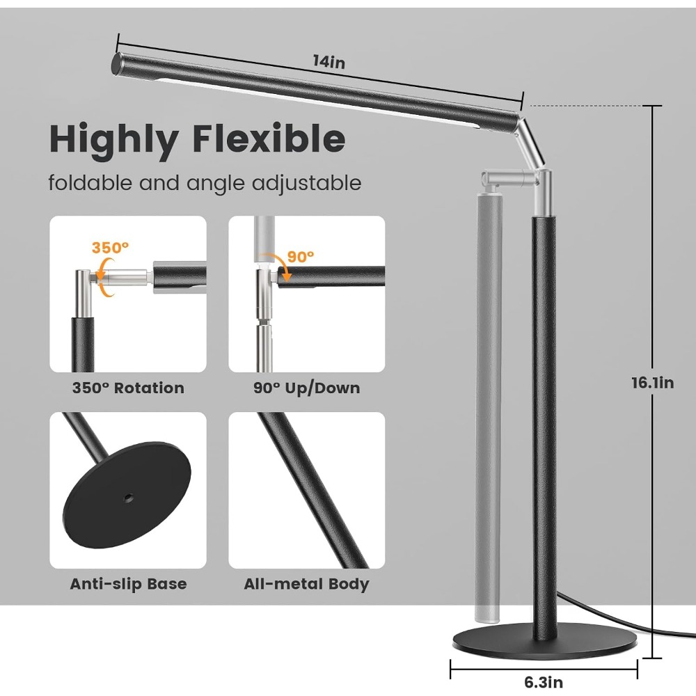 16 Inch Adjustable Metal LED D - đánh giá và giá Home Lighting & Decor St Catharines On