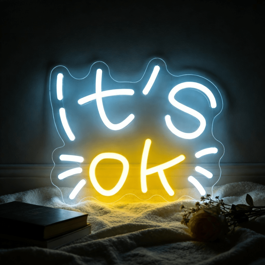 It's OK Neon Sign LED Night Li - đánh giá và giá Ok Lighting Decor