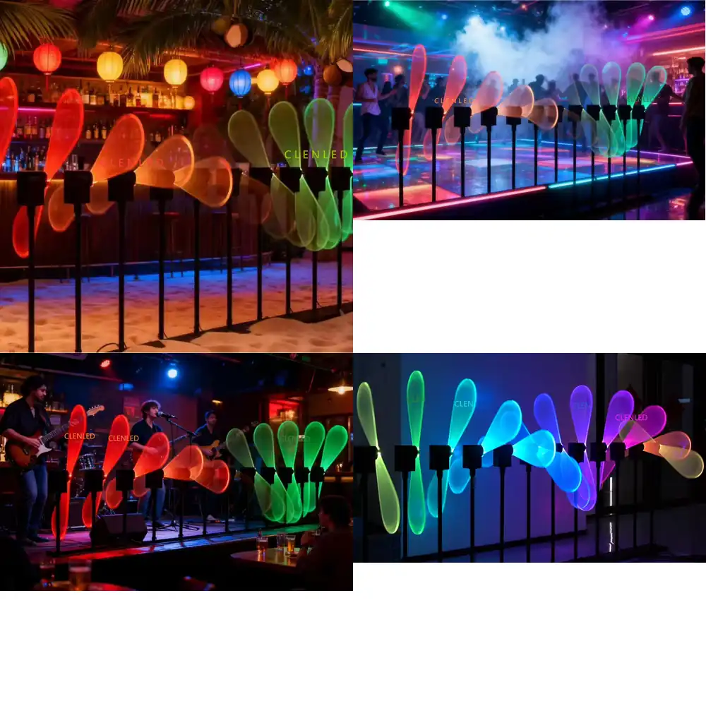 360 Degree Rotation 24V RGB Le - đánh giá và giá Decor Lighting Fans