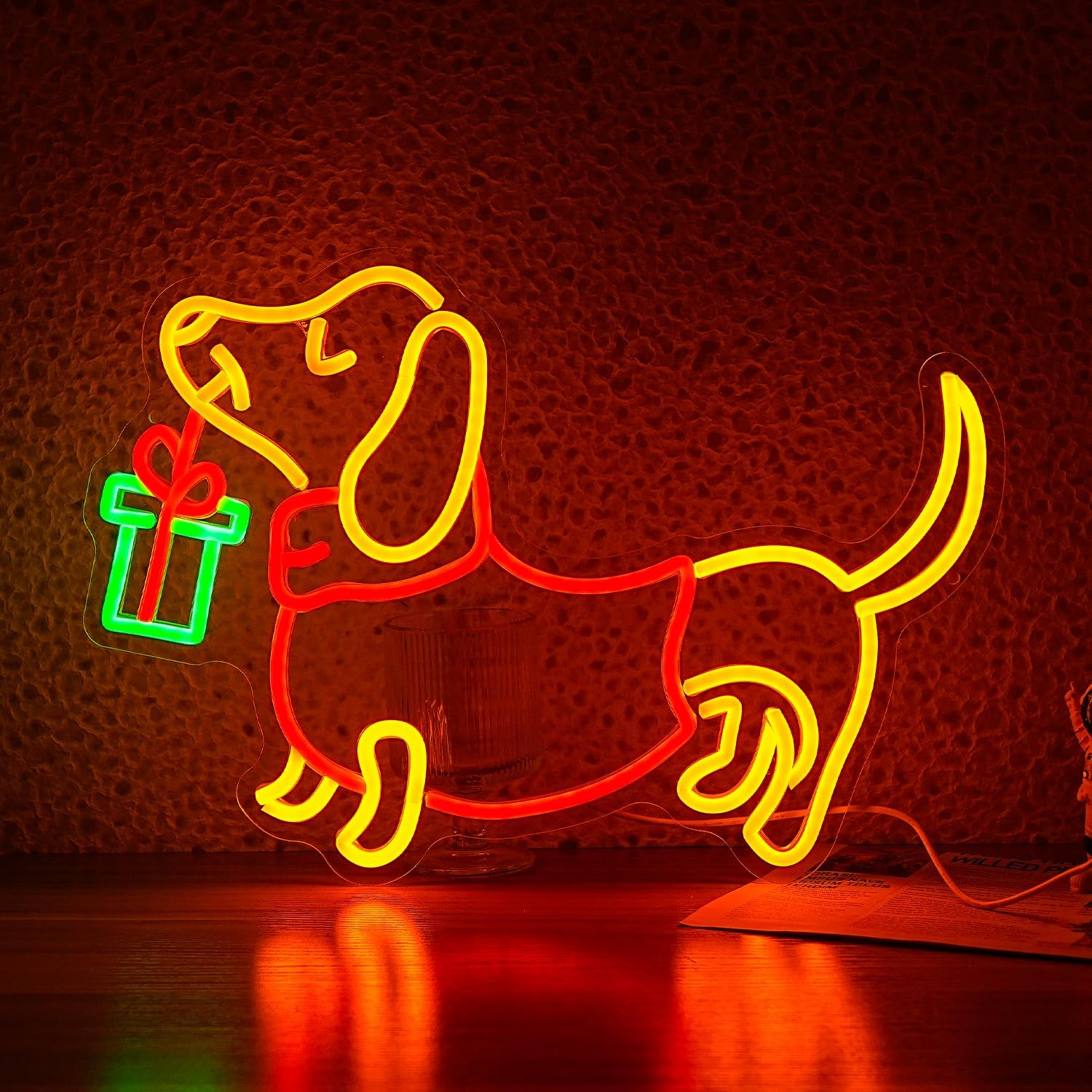 USB Dimmable Dachshund Neon Si - đánh giá và giá Bedroom Lighting Decor Ideas