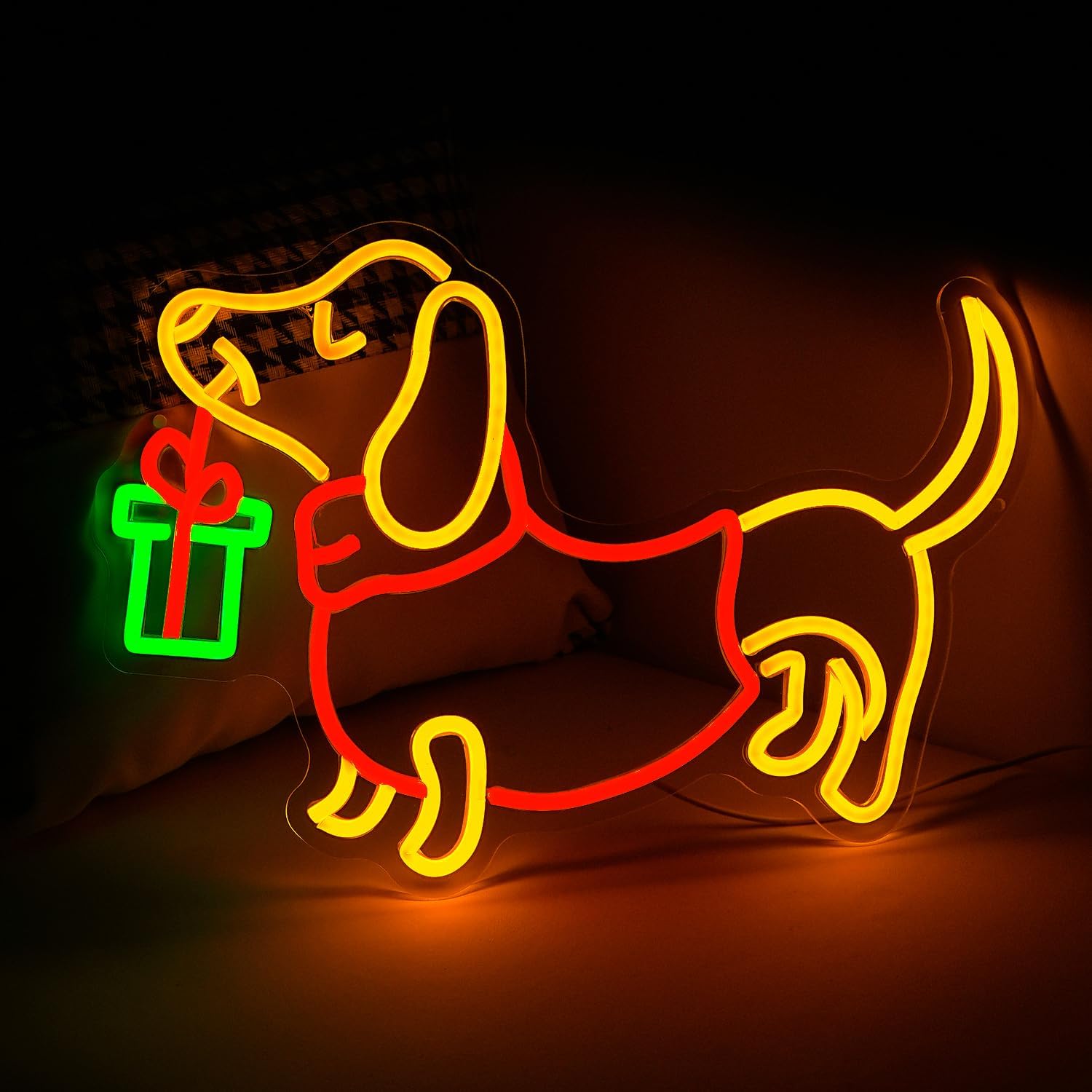 USB Dimmable Dachshund Neon Si - đánh giá và giá Bedroom Lighting Decor Ideas