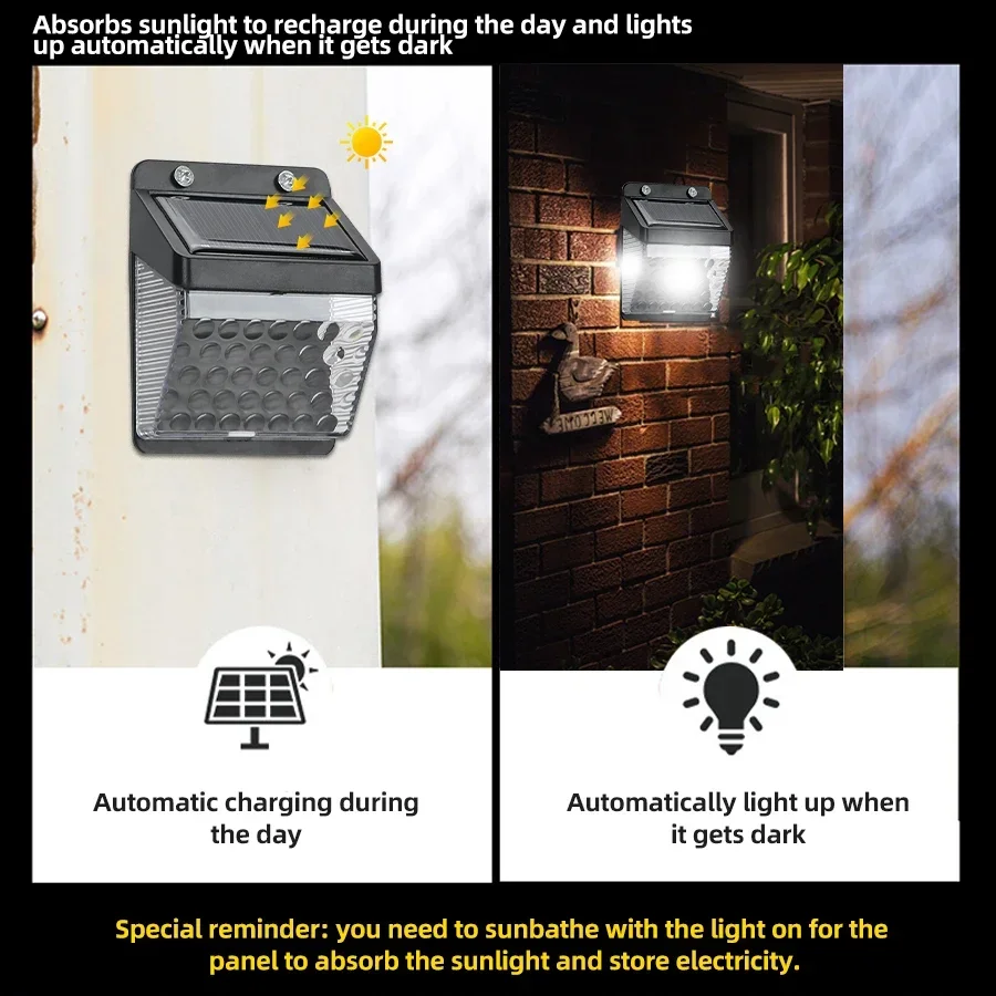 LED Solar Light PIR Motion Sen - đánh giá và giá Lighting Decor Outdoor