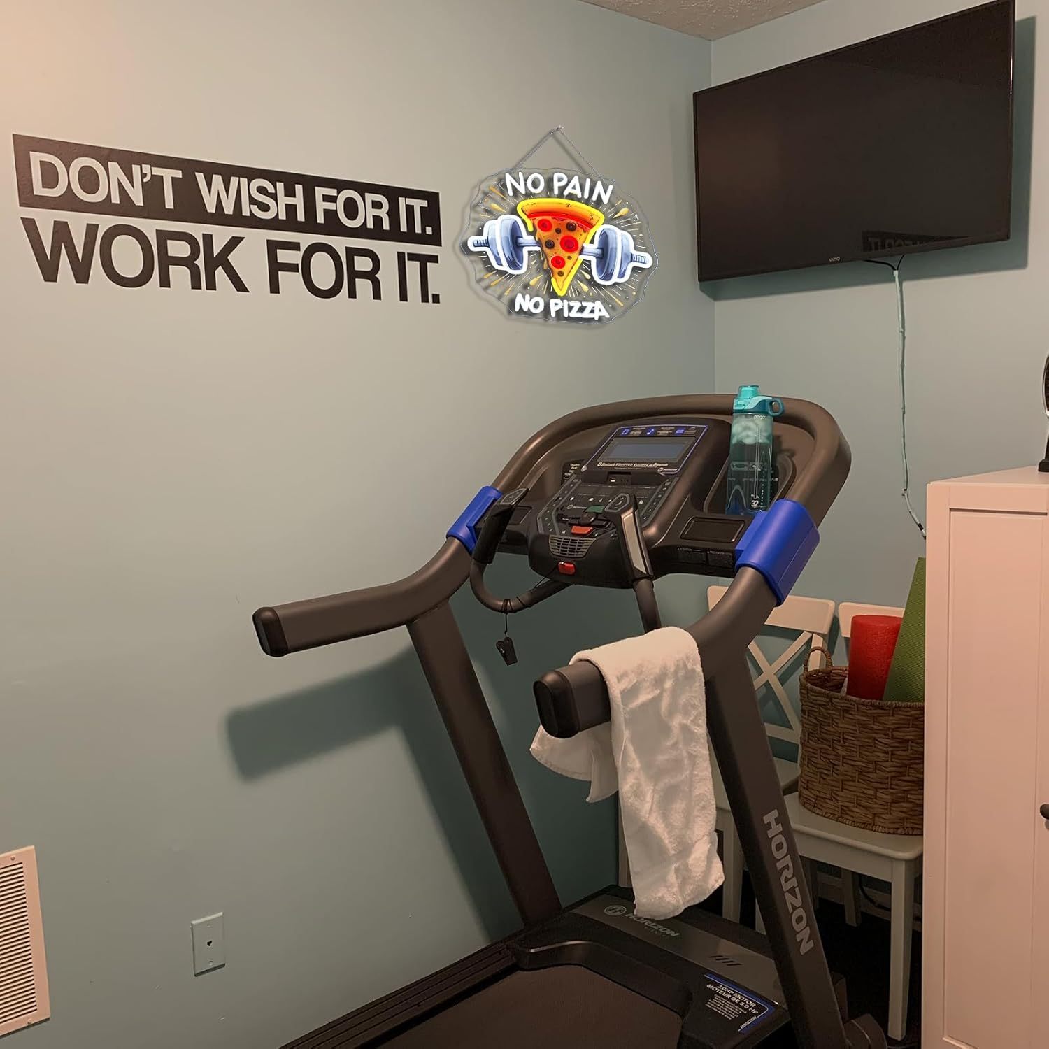 NO PAIN NO PIZZA Funny Pizza a - đánh giá và giá Bedroom Lighting Decor Ideas