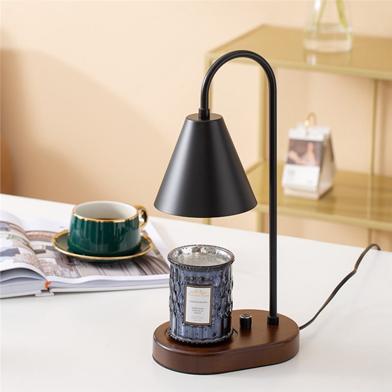 ABUG-Wood Base Electric Candle - đánh giá và giá Wax Melter Electric