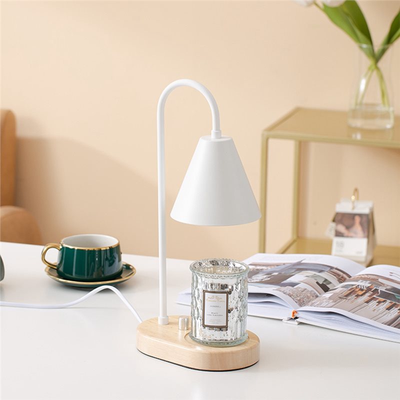 ABUG-Wood Base Electric Candle - đánh giá và giá Wax Melter Electric