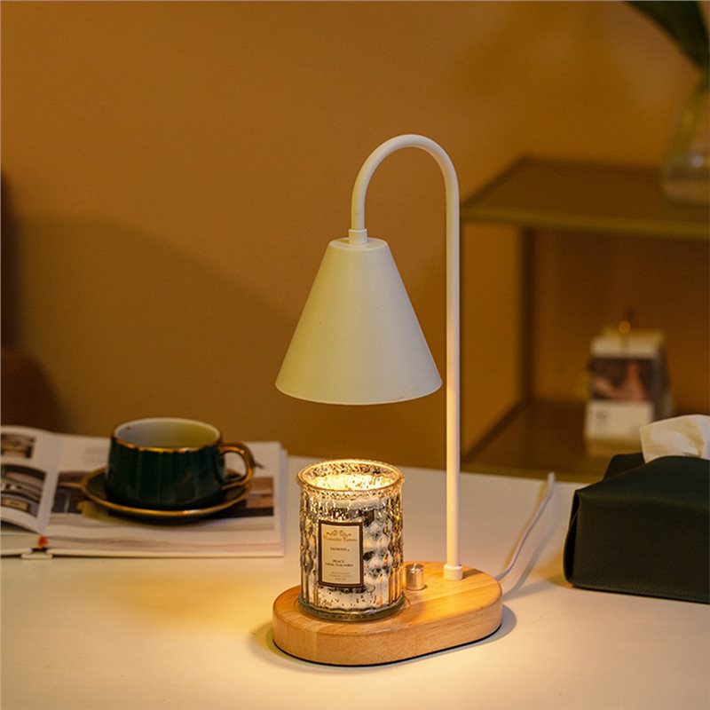 ABUG-Wood Base Electric Candle - đánh giá và giá Wax Melter Electric