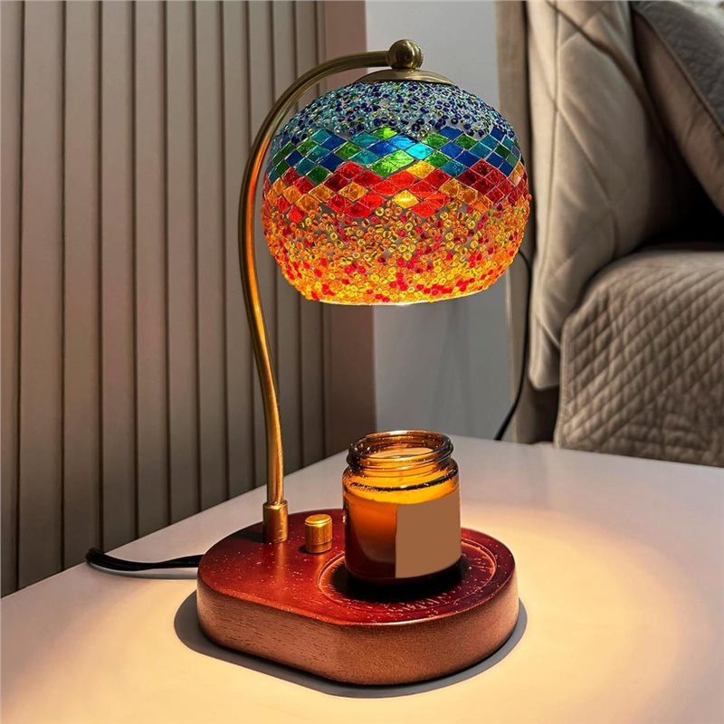 A93Z Stained Glass Electric Ca - đánh giá và giá Wax Melter Electric