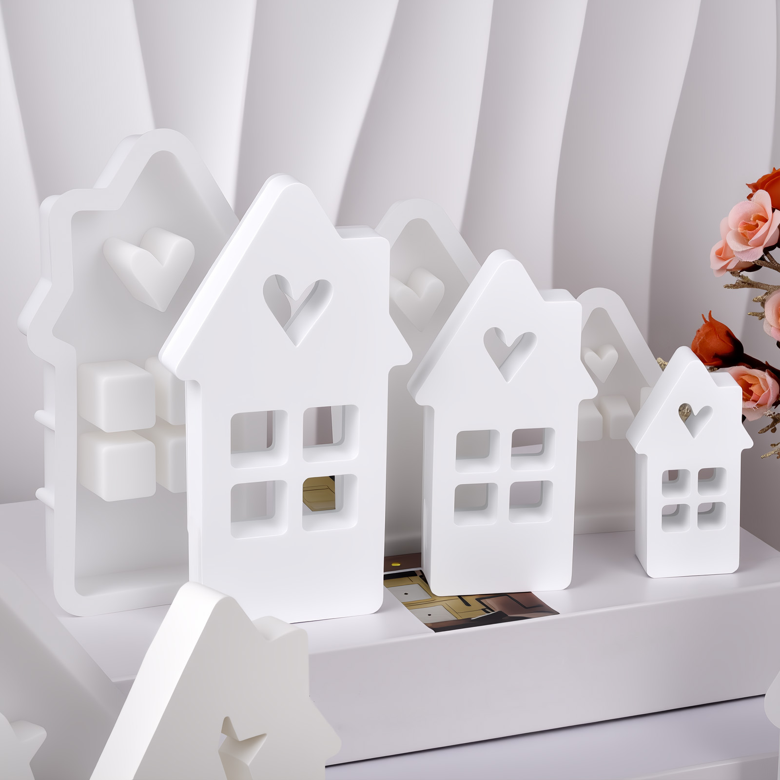 Star Heart House Silicone Mold - đánh giá và giá Lighting Decor For House