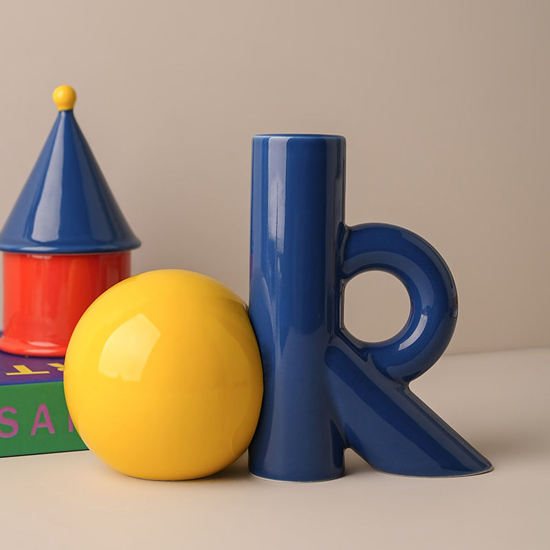 4Colors OK-Shaped Ceramic Vase - đánh giá và giá Ok Lighting Decor