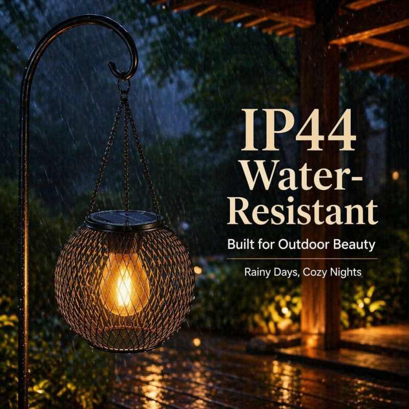 Solar Powered LED Hanging Floo - đánh giá và giá Lighting Decor Ideas