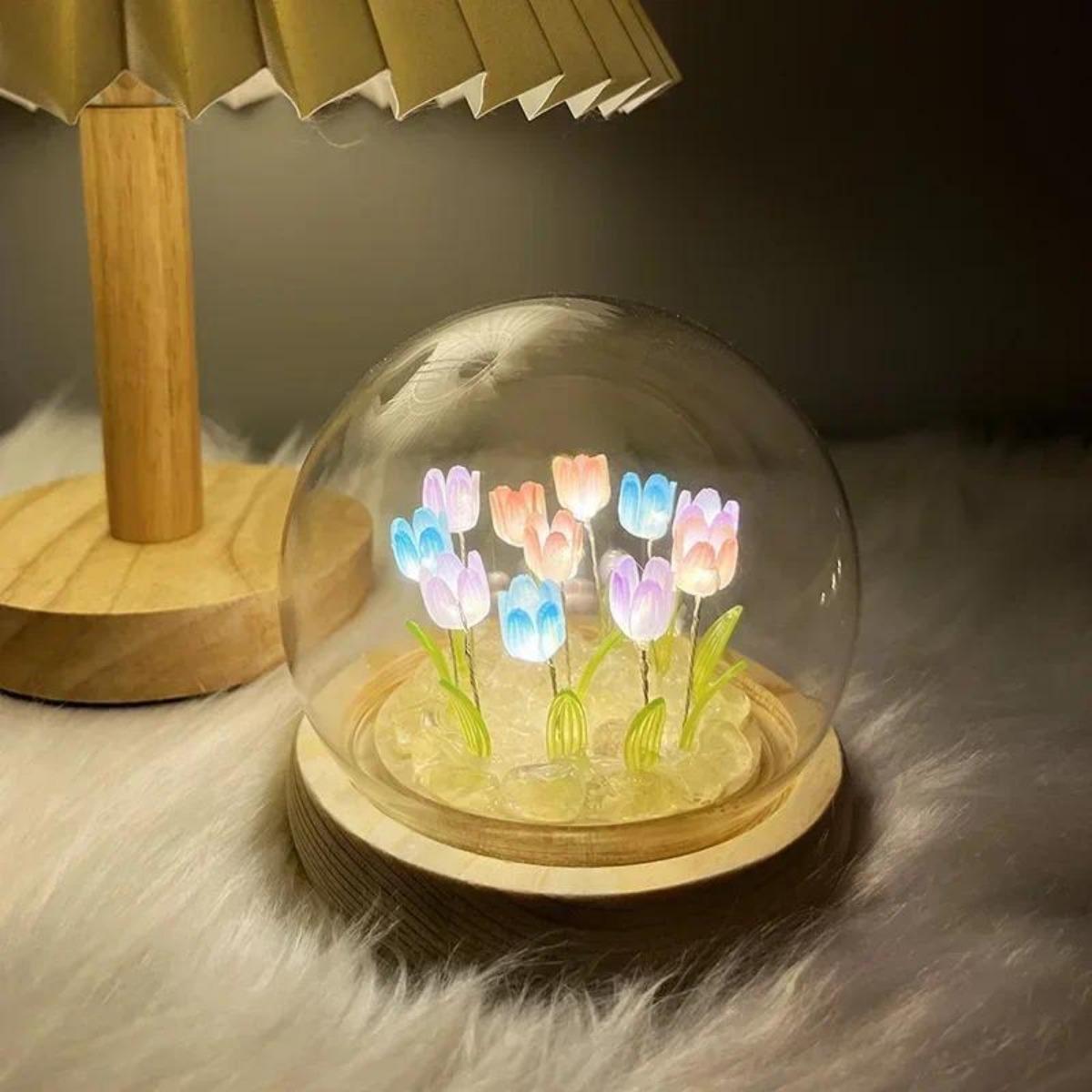 1 PC Handmade Tulip Night Ligh - đánh giá và giá Bedroom Lighting Decor Ideas