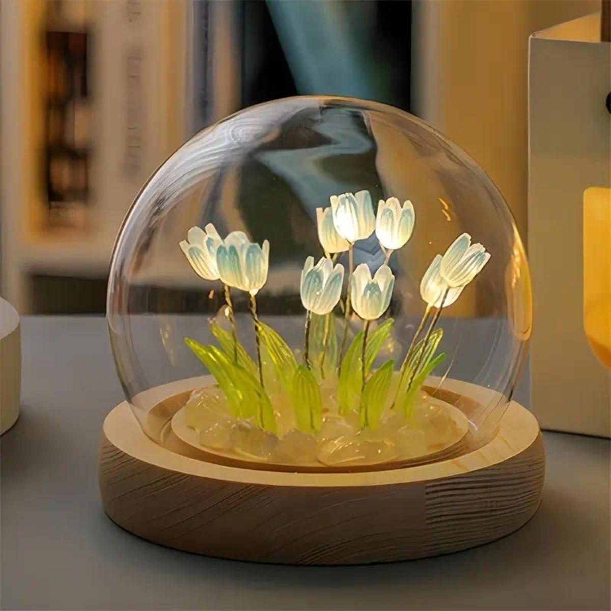1 PC Handmade Tulip Night Ligh - đánh giá và giá Bedroom Lighting Decor Ideas