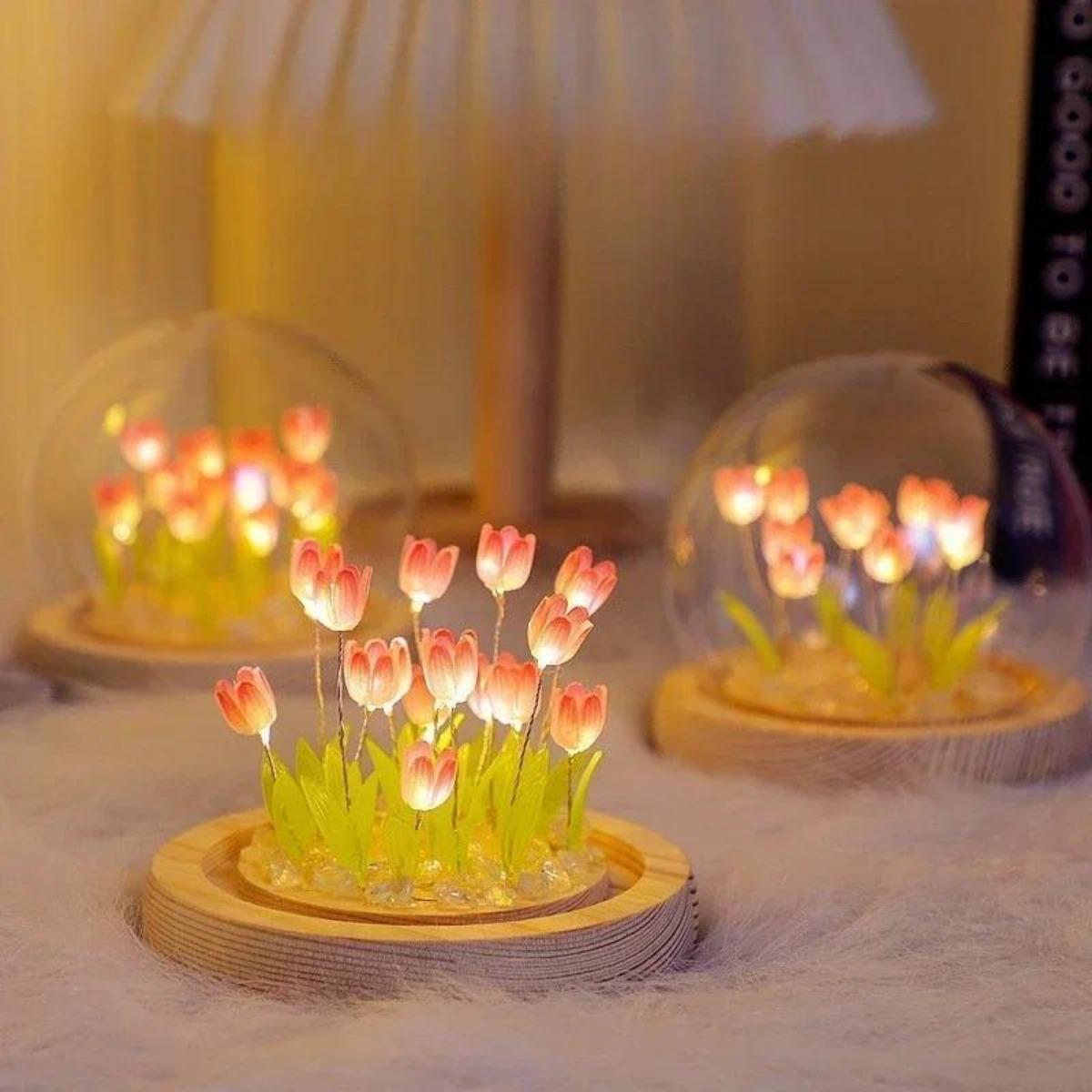 1 PC Handmade Tulip Night Ligh - đánh giá và giá Bedroom Lighting Decor Ideas