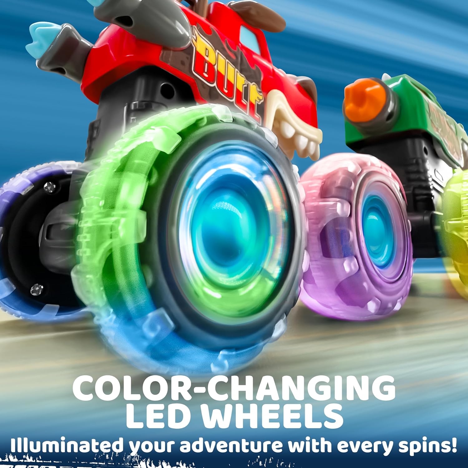 JOYFY 3 Pack Monster Truck Toy - đánh giá và giá Lighting Christmas Decor