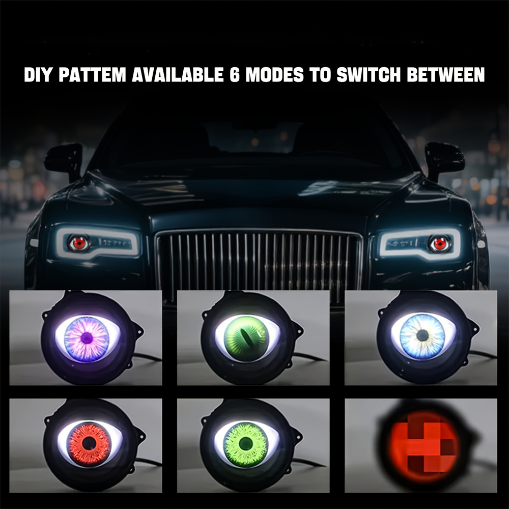  6-Mode Led Dynamic Devil Eye - đánh giá và giá Lighting Decor