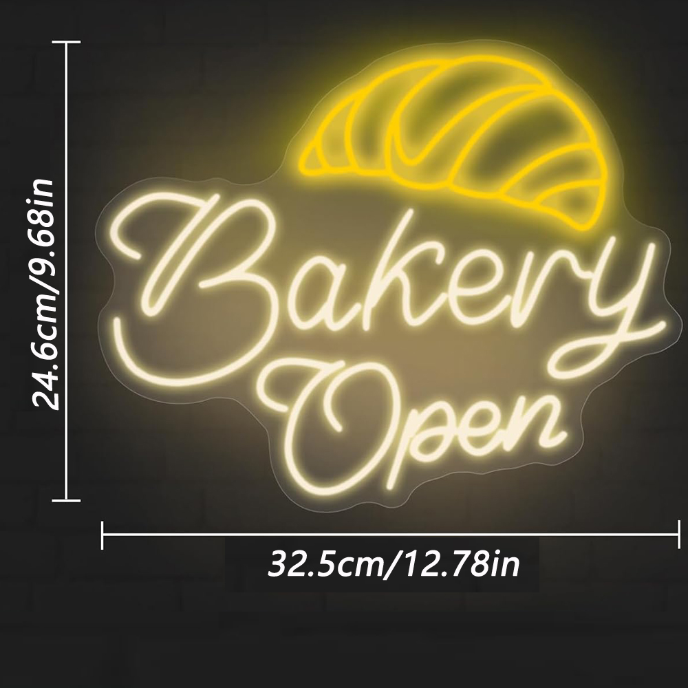 Bakery Open Neon Lights, Perfe - đánh giá và giá Bedroom Lighting Decor Ideas