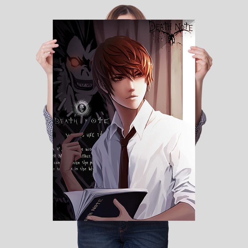 Death Note Unframed Canvas Pri - đánh giá và giá Lighting Home Decor Items