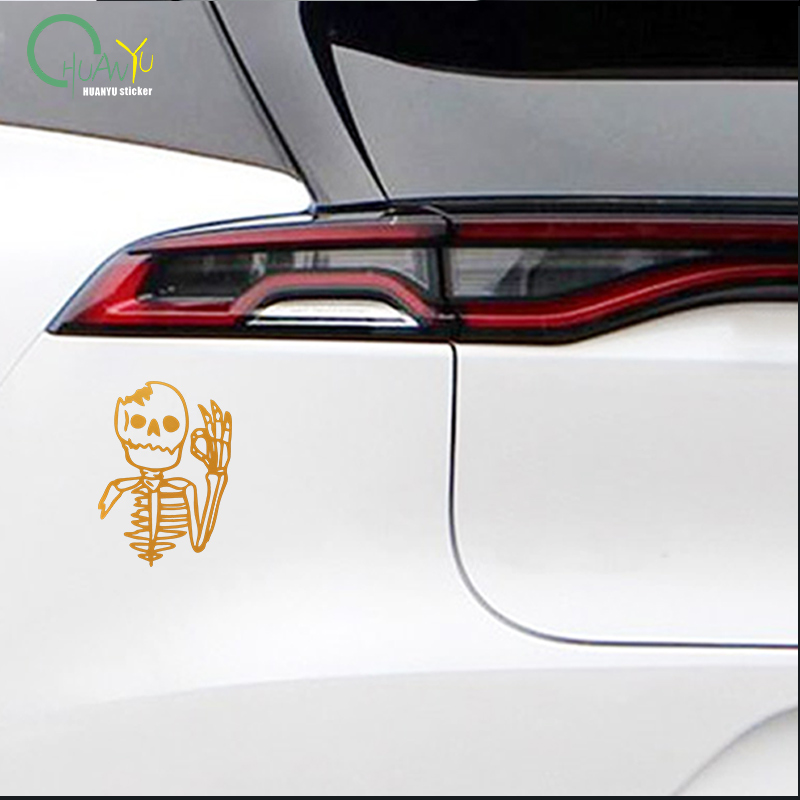 Funny OK Skull Car Sticker Bod - đánh giá và giá Ok Lighting Decor