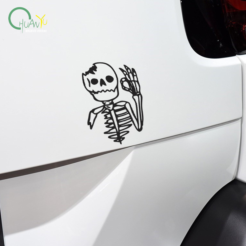 Funny OK Skull Car Sticker Bod - đánh giá và giá Ok Lighting Decor