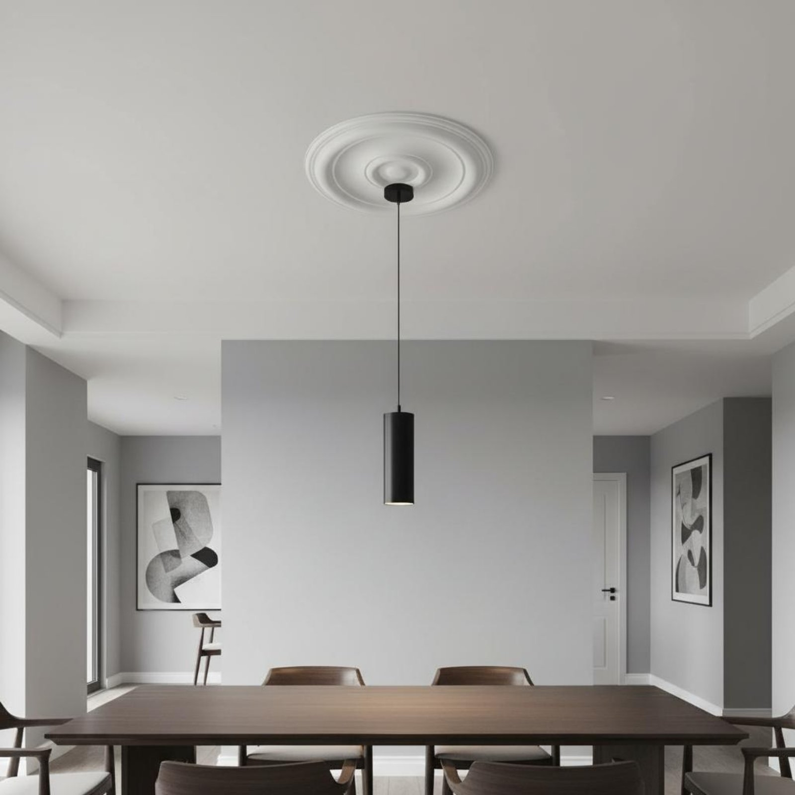 Round Ceiling Medallion Europe - đánh giá và giá Lighting Decoration