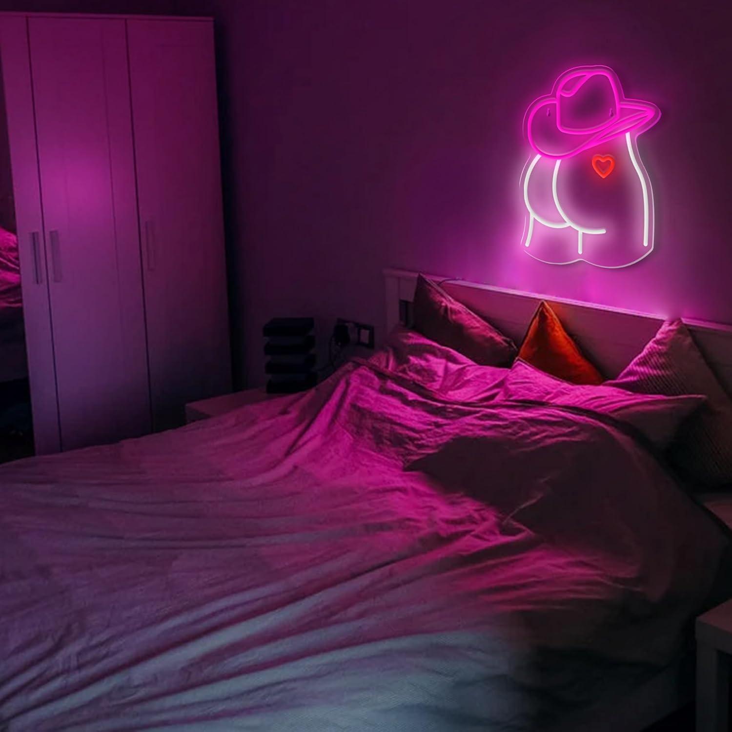 Cowgirl Neon Sign Dimmable LED - đánh giá và giá Lighting Christmas Decor