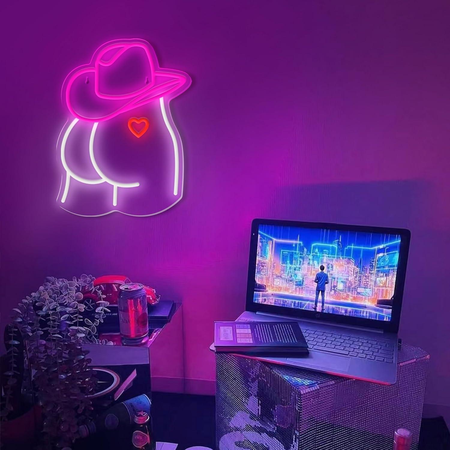 Cowgirl Neon Sign Dimmable LED - đánh giá và giá Lighting Christmas Decor
