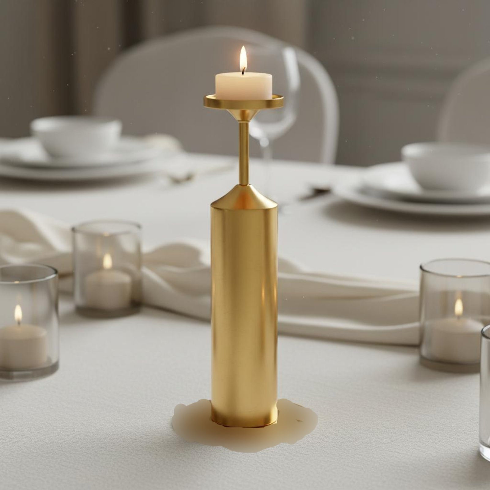 6 Pieces Metal Taper Candle Ho - đánh giá và giá Candle Holder Set