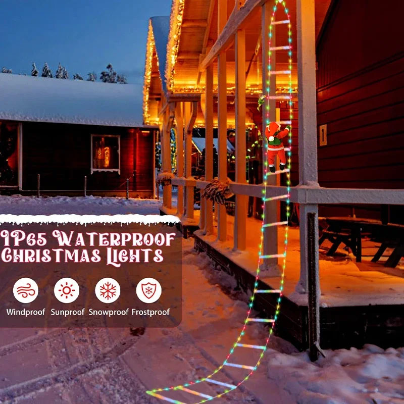 LED Christmas Lights Christmas - đánh giá và giá Lighting Decor Outdoor