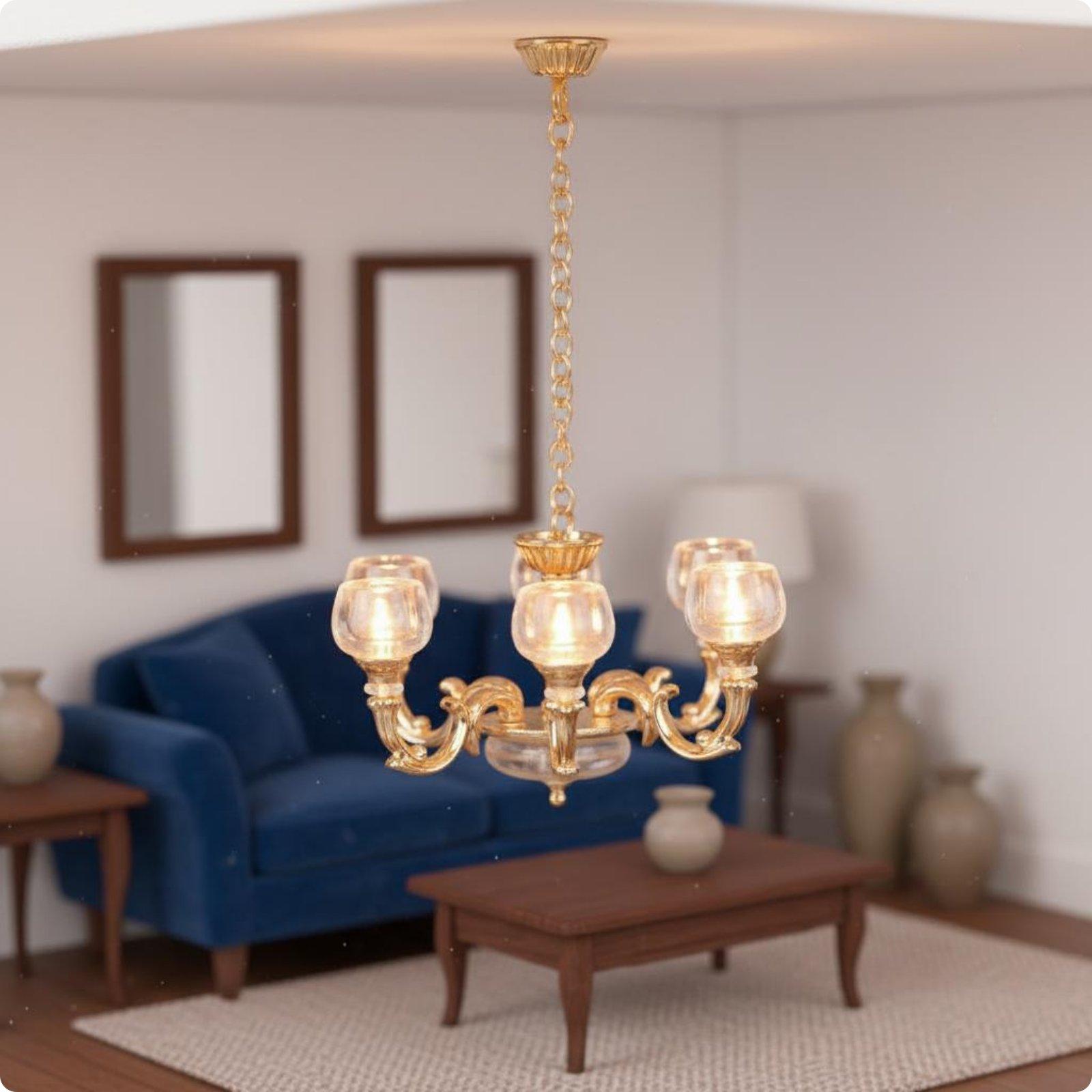 Miniature Hanging Lamp Retro D - đánh giá và giá Lighting Decor For House