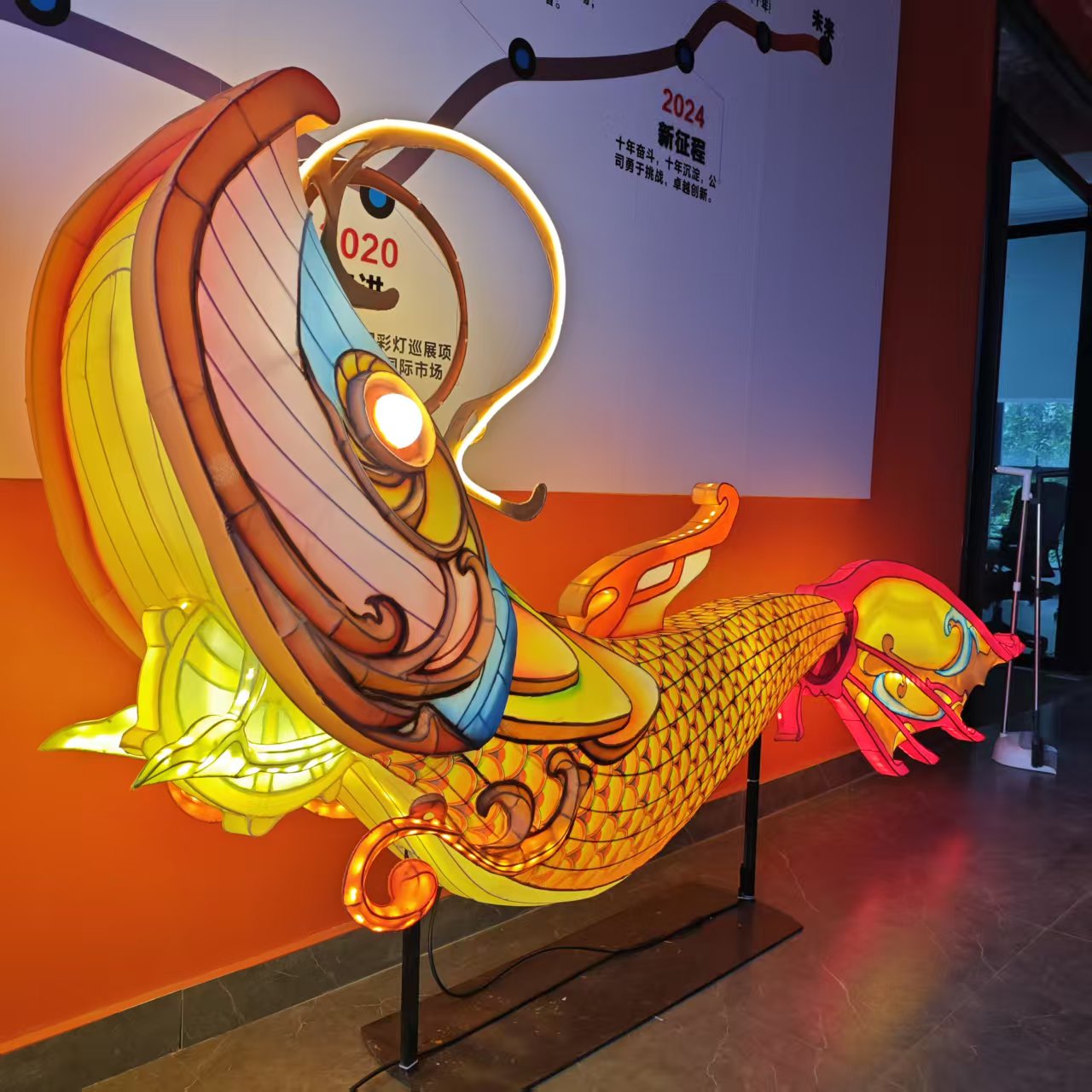 Large Traditional Chinese Anim - đánh giá và giá Lighting Christmas Decor