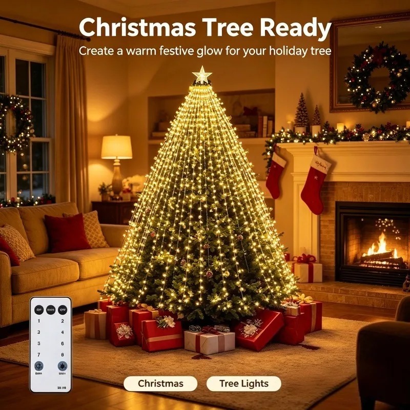 Waterproof USB LED String Ligh - đánh giá và giá Lighting Christmas Decor