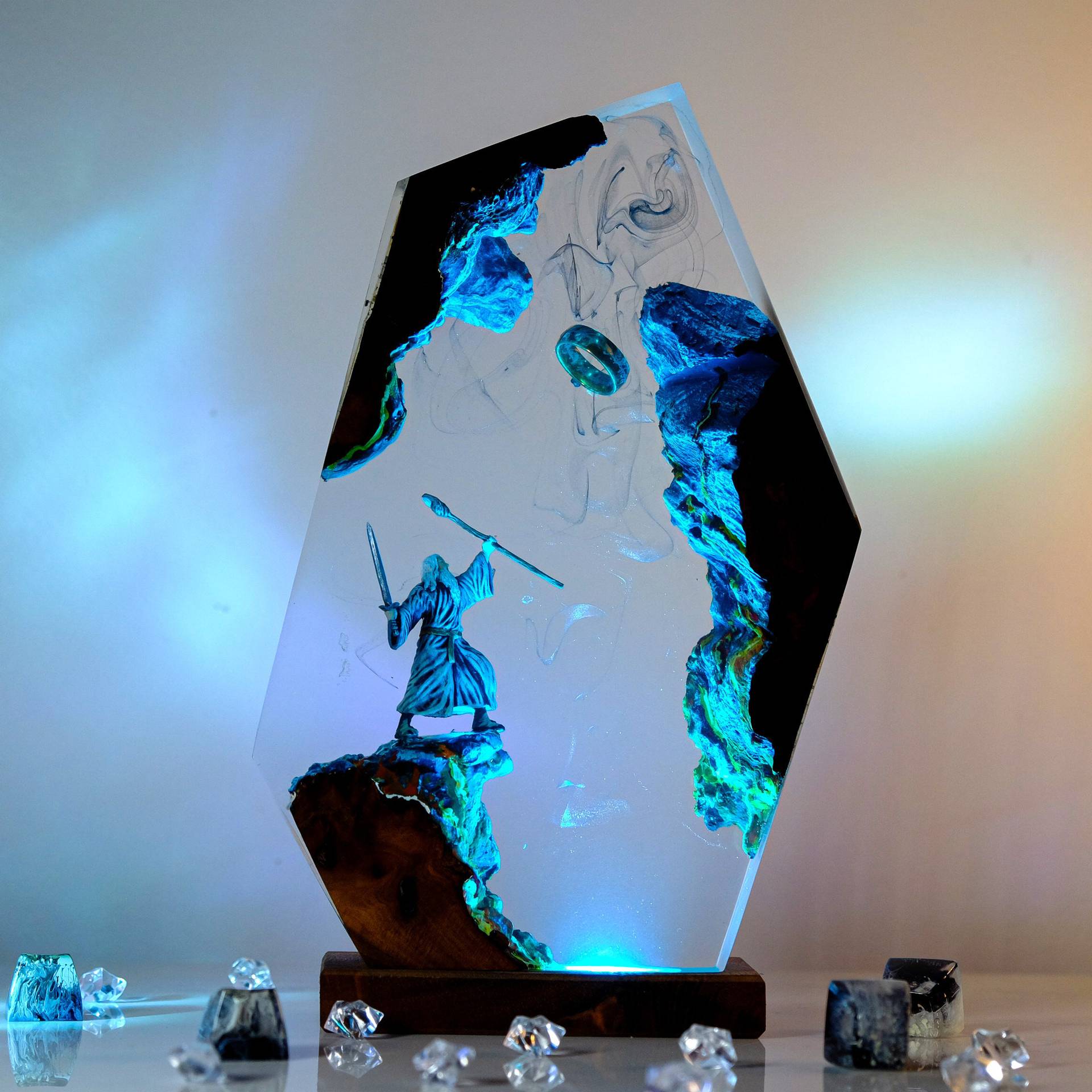 Movie Scence Figure Table Resi - đánh giá và giá Lighting Christmas Decor