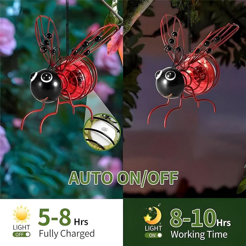 [NEW!A93G】 Solar Bee Simulatio - đánh giá và giá Lighting Bug Decor