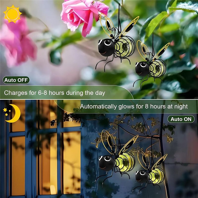 [NEW!A93G】 Solar Bee Simulatio - đánh giá và giá Lighting Bug Decor
