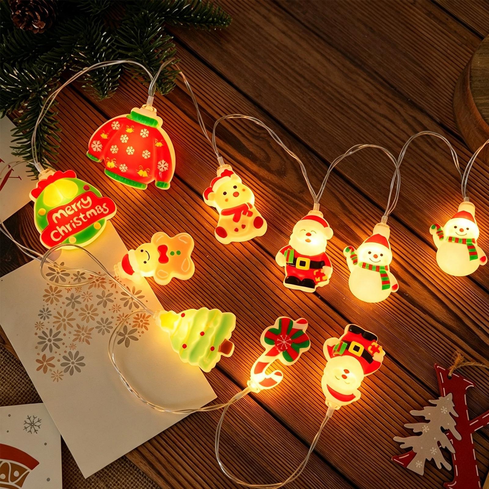 Christmas String Lights Decora - đánh giá và giá Lighting Christmas Decor