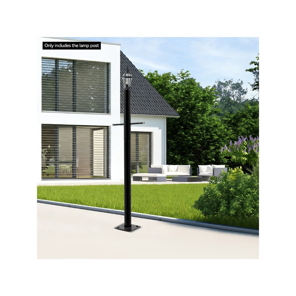2.5m Split Street Light Pole - - đánh giá và giá Lighting Decor Outdoor