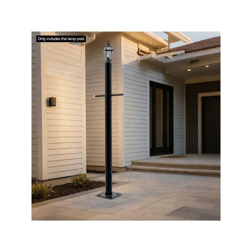 2.5m Split Street Light Pole - - đánh giá và giá Lighting Decor Outdoor